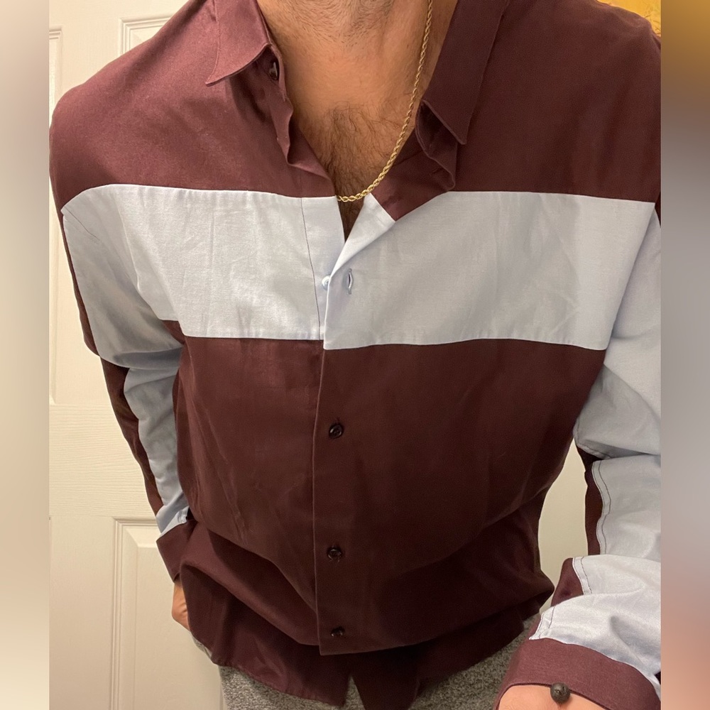 Carven button down, sz 41 (M-L, see description), NWT $290.00